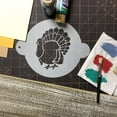 thumbnail image 6 of Designer Stencils Thanksgiving Turkey Cake Stencil, Beige/semi-transparent, 6 of 7