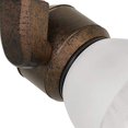 thumbnail image 3 of Benjara BM220624 10W Integrated LED Track Fixture with Polycarbonate Head, Bronze & White, 3 of 5