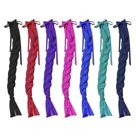 Showman Durable Lycra Braid-In Tail Bag