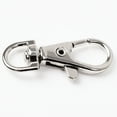 thumbnail image 4 of 50Pcs Lobster Trigger Swivel Clasp Hooks Clip Buckle Key Ring Keychain, 4 of 7