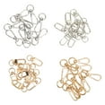 thumbnail image 4 of 40Pcs Lobster Claw Clasps Zinc Alloy Gold Silver Color Glossy Multifunction Trigger Clips for Lanyard Keychain Pendant, 4 of 8