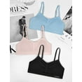 thumbnail image 2 of Livona Training Bras for Girls-Sports Bra, Fitness Bra, Padded Everyday Bra Bralette,Crop Cami Tank Top (6-14), 2 of 6