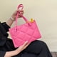 thumbnail image 4 of Bolsos cruzados para mujer Bolsos ligeros de moda Bolso de hombro rosa, 4 of 5