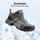 thumbnail image 5 of Botas de senderismo NORTIV 8 SNHB2212W impermeables para mujer, talla 7, 5 of 6