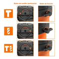 thumbnail image 3 of Rotomartillo  Bloosom frecuen de 50Hz/60Hz con 1500W de potencia 110V-127V Negro con Naranja, 3 of 4