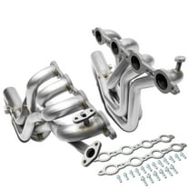 DNA Motoring J1-HD-NP-020 For 1998 to 1999 Chevy Camaro Pontiac Firebird 5.7L Pair Stainless Steel Long Tube Exhaust Manifold Header Set