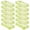 Green, variant on Simply Tidy Durable Plastic Pencil Cases, Clear, 12 Count, 12 Pack