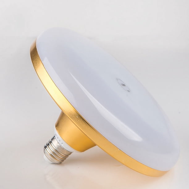 Lámpara de platillo volador LED, lámpara de taller de bombilla LED de tres pruebas, lámpara de bombilla LED de ahorro de energía brillante de alta potencia