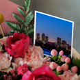thumbnail image 3 of 3drose, Canada, Quebec, Montreal, Skyline and St. Lawrence River., 12 Greeting Cards with Envelopes, 3 of 7