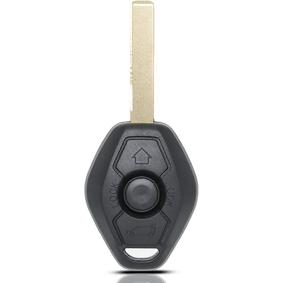Key Fob Keyless Entry System Fits for BMW 318 325 330 525 530 540 E38 E39 E46 M5 X3 X5 1996-2010 Remote Control Key Replacement FCC ID:LX8FZV P/N:6955750 ID44 Chip 315/433MHZ