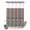Tan, variant on No Hook Shower Curtain, Boho Blue Flower Shower Curtains for Bathroom with See Through Top Window, Abstract Bohemia Pesley Floral Waterproof & Washable Bath Curtain Stall 48"x72"