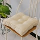 thumbnail image 3 of Cojín grueso para silla, almohadillas para asiento, cojín para asiento de color sólido, almohada cálida y acogedora para sofá de oficina, decoración Beige Macarena cojines de asiento, 3 of 8