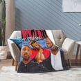 thumbnail image 6 of Blanket Michael Actors B. Jordans Throw Flannel Blankets Warm Soft Cozy Fuzzy Air Conditioning Blanket for Living Room Sofa Bed Gift Blankets for All Seasons 30"x40", 6 of 6