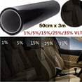 thumbnail image 2 of HARFELL 300mm*5m Car Home Tint Film Black Roll 5% To 35% VLT Tinting Tools Kit, 2 of 5