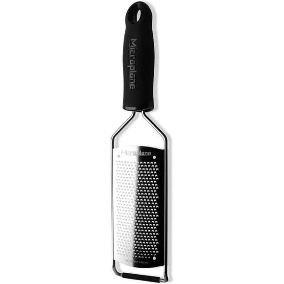 Rallador de queso Microplane Gourmet Series Hard Fine Black