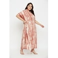 thumbnail image 3 of Oussum Robe Caftans pour Femme Grande Taille Imprimée Longue Maxi à Boutons Robes Caftan, 3 of 7