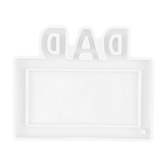 Furenl Diy Silicone Molds for Father's Day & Mother's Day – Creative Molds for Pendants, Keychains, Picture Frames, Desktop Ornaments, and Gifts for Mom
