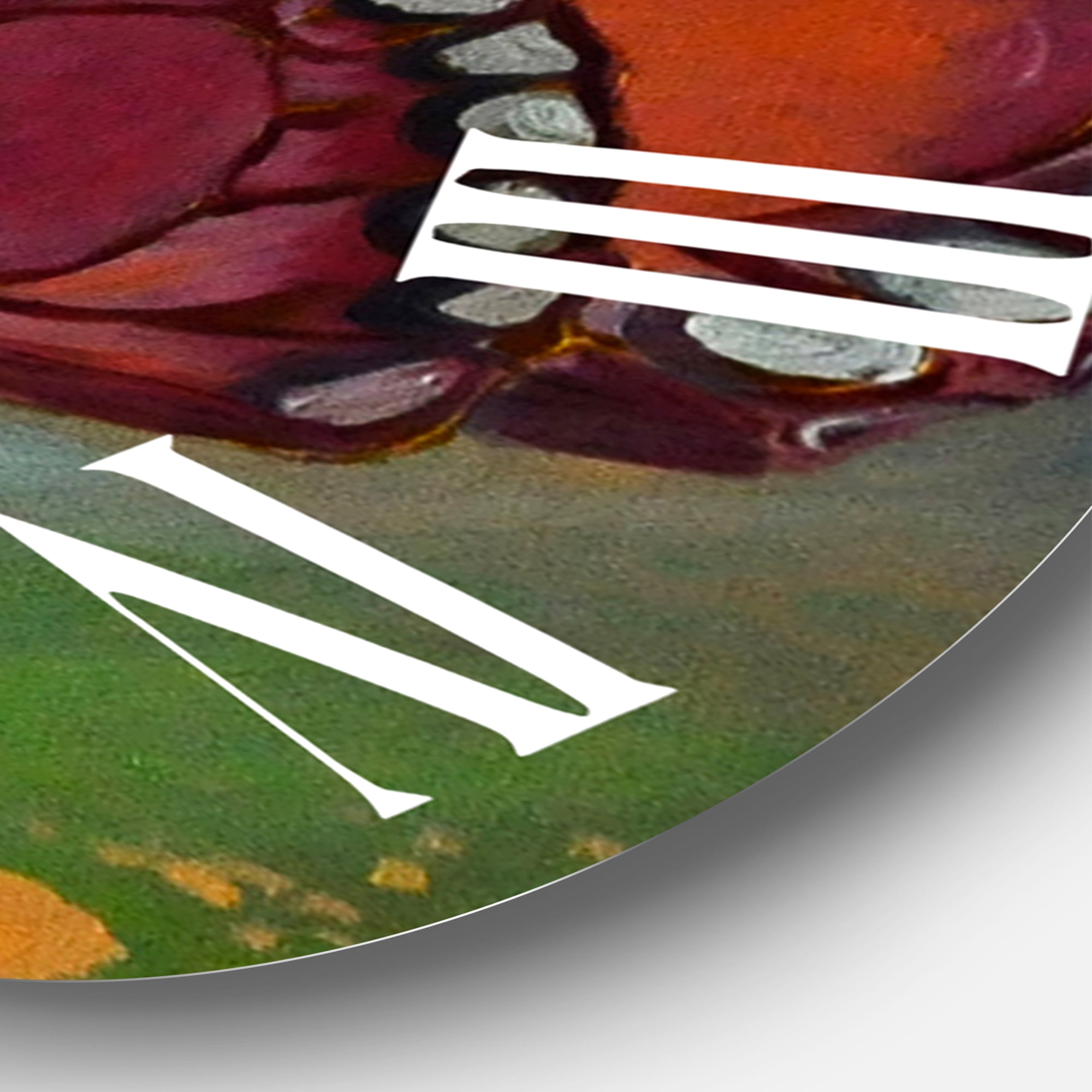 Designart 1 in Quartz Traditional Wall Clock