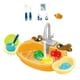 thumbnail image 5 of Juguetes para niños con fregadero y agua corriente, juguetes de comida, juego de rol para niños de 3 a 5 años Ciervo Naranja, 5 of 9
