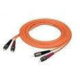 thumbnail image 1 of Optic Fiber Network Cable OM2 ST to ST Orange 2 meters (6.5 ft), 1 of 1