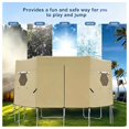 thumbnail image 6 of Round Outdoor Trampoline With Sun Shade Canopy Safety Enclosure Net Backyard Kids Play Trampoline 6FT, 6 of 6