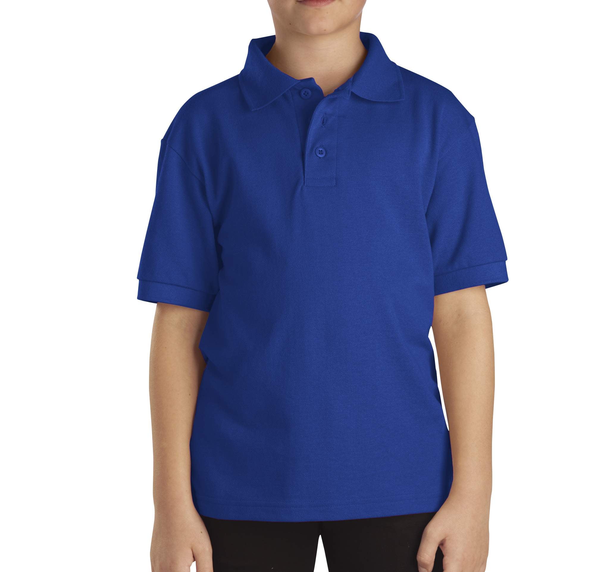 Boys' School Uniforms Short Sleeve Pique Polo Shirt