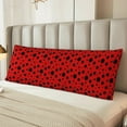 thumbnail image 6 of KLL Ultra Soft Microfiber Body Pillow Cover/Pillowcases 20"x54" with Hidden Zipper Closure-Ladybug Pattern, 6 of 8