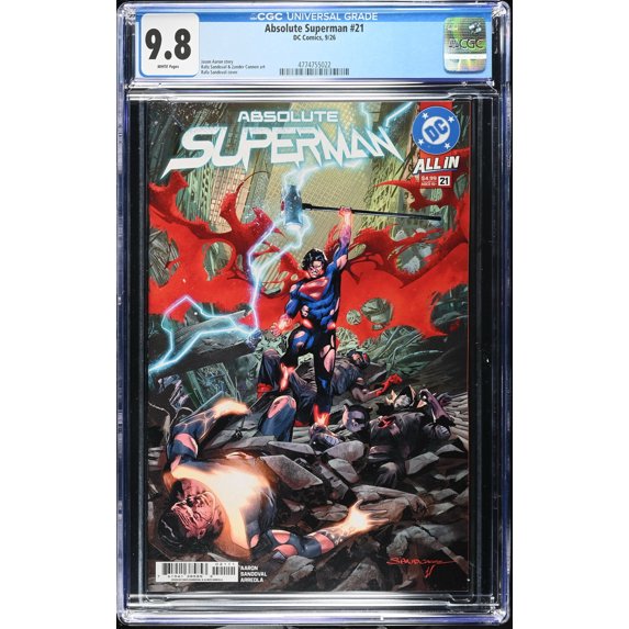 Absolute Superman #21 - CGC 9.8 Comic Book