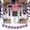 Red/White/Blue, variant on AURIGATE 4th of July Patriotic Banner Set, Red White Blue Paper Garland for Independence Day Party Decor