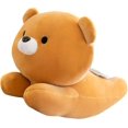 thumbnail image 1 of Lindo oso de peluche almohada pequeño Kawaii oso de peluche cojín de peluche para niñas y niños marrón 9.8" JAMW Sencillez, 1 of 5