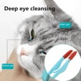 thumbnail image 2 of Kainuan Tear Stain Brush Pet Tear Stain Brush 2-pack Pet Eye Cleaning Combs Soft Flexible Tear Stain Removers for Dogs Cats Reusable Pet Grooming Accessories, 2 of 7