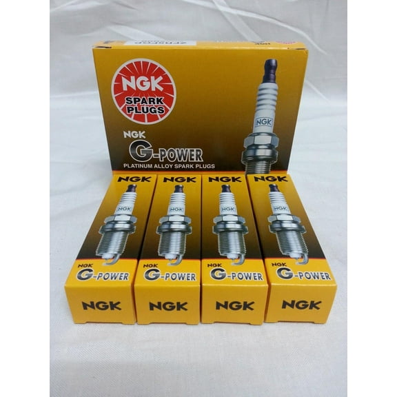 NGK G-Power BKR5EGP / 7090 Platinum Spark Plugs Set of 4