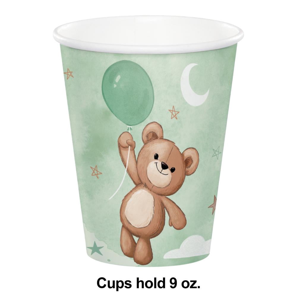 96/Case Bulk Teddy Bear Hot/Cold Cup 9oz.
