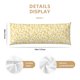 thumbnail image 3 of Balery Banana Funda Protectora para Almohada Corporal de Algodón Hipoalergénico con Cierre(55 x 21 pulgadas), Almohadas No Incluidas, 3 of 7