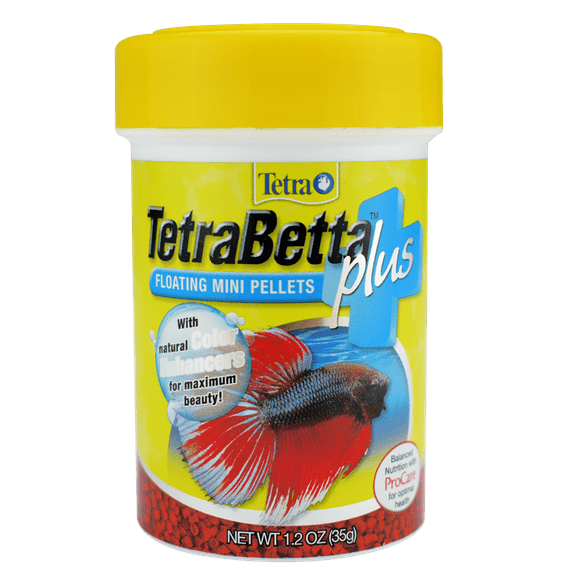 Tetrabetta Plus Floating Mini Pellets 1.2 Oz Tetra 34 g