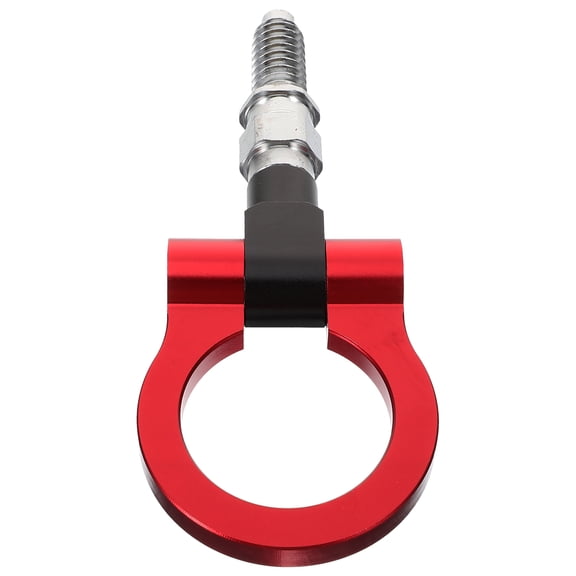 YSNOOWE Heavy Duty Red Tow Hook for Automotive Use Metal Towing Ring