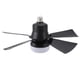 thumbnail image 1 of Luz del Ventilador de Techo de Control Remoto de 4333rf, Temperatura de Color Ajustable, 3 Velocidades de Ventilador, Temporizador 1/2/4 Horas, Ventiladores de Techo de Tornillo,, 1 of 7
