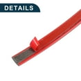 thumbnail image 4 of 2/5" 10mm Width Self Adhesive Car Door Window Bumper Trim Strip Sticker 10Ft 300cm Gloss Red, 4 of 6