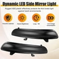 thumbnail image 4 of Compatible with Peugeot 208 2008 2012-2020 Citroen C3 Dynamic LED rearview mirror turn signal lights, 4 of 5