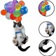 thumbnail image 4 of Adornos colgantes para coche con forma de gato y globo de colores., 4 of 8