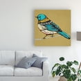 thumbnail image 3 of Trademark Fine Art 'Winged Sketch III on Ochre' Canvas Art by Chariklia Zarris, 3 of 4