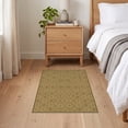 thumbnail image 3 of ODIKA 2'x3' Ultra-Soft Accent Mat, Tone Boho Geometric Interlocking Faded Symmetrical Terracotta None Washable, Bare feet friendly, Easy Care Indoor rug for Bedside, Footrest, 3 of 7