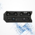 thumbnail image 3 of Vertical Stand with Cooling Fan for PS4 Controllers Charging Station with Dual Charger Ports and USB HUB for PlayStation 4 SLIM /PRO, 3 of 7
