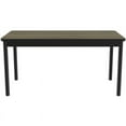 thumbnail image 3 of Correll LR3072-53 29 in. High Pressure Rectangular Laminate Reading Library Table, Colonial Hickory - 30 x 72 in., 3 of 3