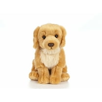 Living Nature 8" Plush Golden Retriever Animal Plush Toy