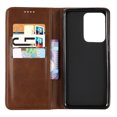 thumbnail image 3 of Galaxy Note 20 Case, Allytech PU Leather Folding Stand Shock-Absorption Credit Cards Slots Wallet Case Drop Protection Bumper TPU Back Cover Case for Samsung Galaxy Note 20, Brown, 3 of 4