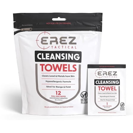 Erez Cleansing Towels Doypack 12 wipes per pack