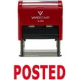 thumbnail image 3 of Precision and Convenience: Vivid Stamp Posted Self Inking Rubber Stamp (Red Ink) - Medium, 3 of 4