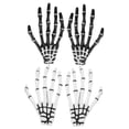 thumbnail image 4 of OULII  Accessories Women 4Pcs Spooky Skull Barrettes for Girls Daily Use, 4 of 6