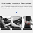 thumbnail image 4 of Lksixu Car Armrest Support Left Elbow Pad, PU Leather Adjustable Auto Universal Armrest Pad Relieve Drivers Arm Anti-Fatigue Car Door Armrest Rest Support Pad Auto Console Cushion Car Accessories, 4 of 6